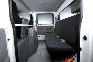 Plenty of space for 3 passengers